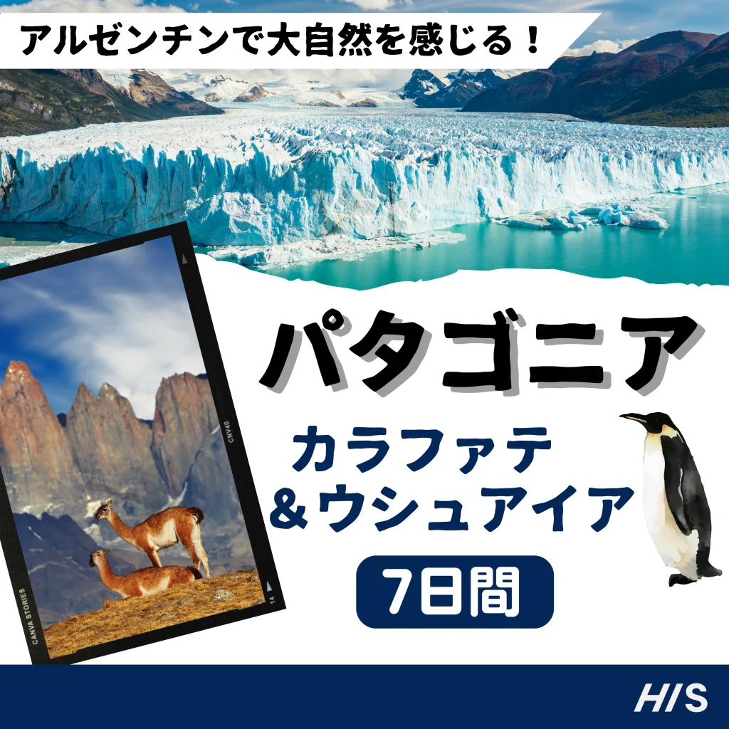 パタゴニア6泊7日ツアー