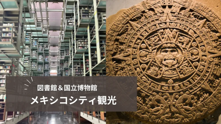 ヴァスコンセロス図書館と国立人類学博物館