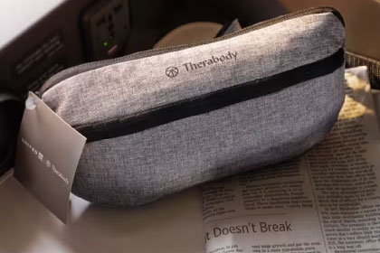 ユナイテッド航空　ビジネス　アメニティ