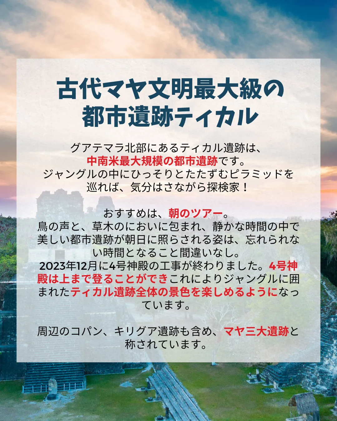 スーパーサマーセール　グアテマラ　概要