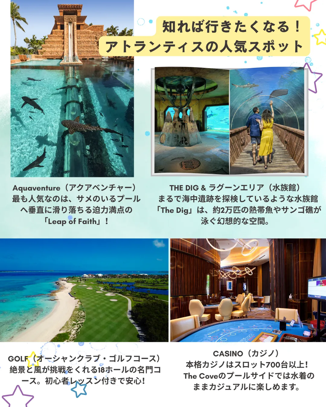 スーパーサマーセール　バハマ　アトランティス詳細