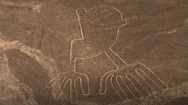ナスカの地上絵 クモ