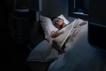 ユナイテッド航空　ビジネスクラス座席